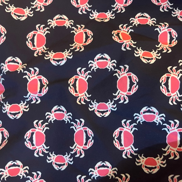 Crown & Ivy Golf Navy Blue/Pink Crab Print Skort ! - Picture 4 of 14